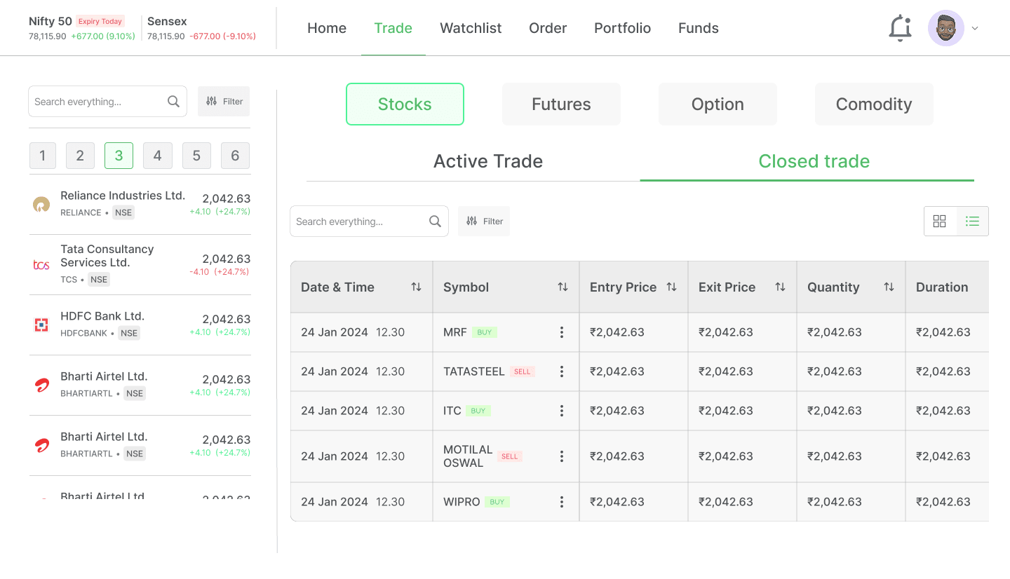 Sapphire Broking platform